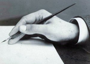 Hand with Pen